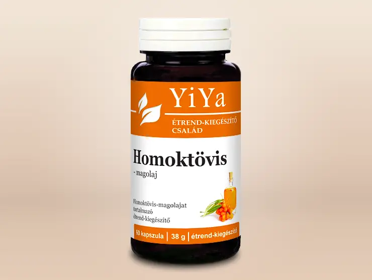 YiYa Homoktövis-magolaj kapszula tabletta
